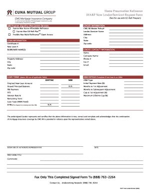 CMG HARP Modification Request Form - Fill and Sign Printable Template ...