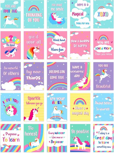 WhatSign 50 School Lunch Box Notes for Girls Boys | Ubuy India