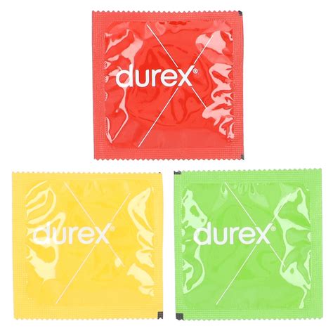Durex, Tropical, Close Fit, 12 Latex Condoms