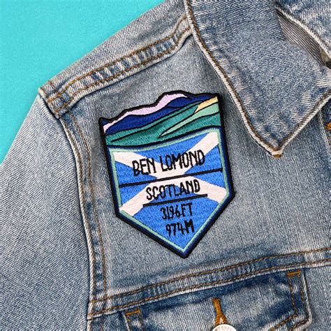 Ben Lomond Mountain Sew On Patch By Pawprint Family