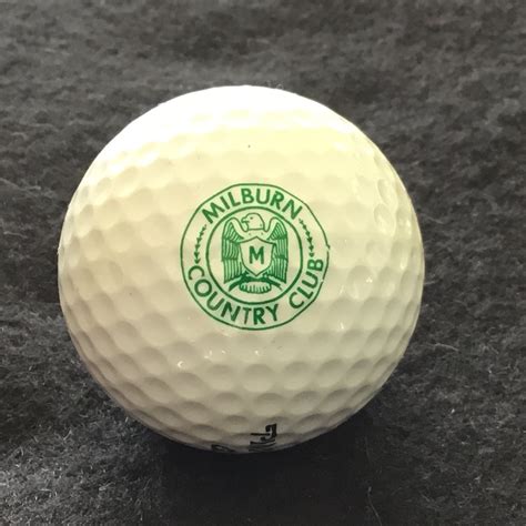 Milburn Country Club — Golf Club Logo Balls