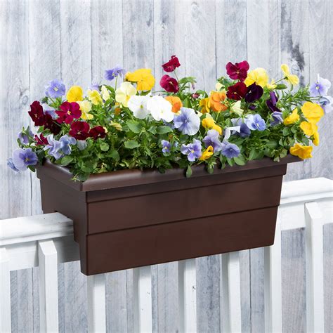 What to Grow in Railing Planters | Decorative Planter Pots
