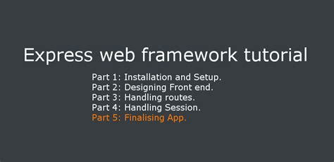 Image result for Express Tutorial