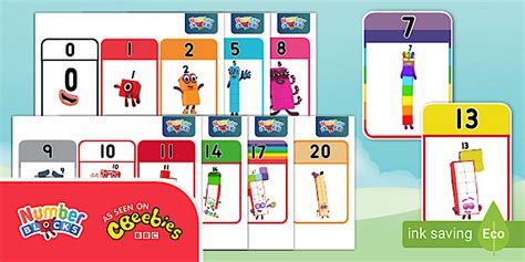 👉 Numberblocks: Cards to 20 | Twinkl Partnerships