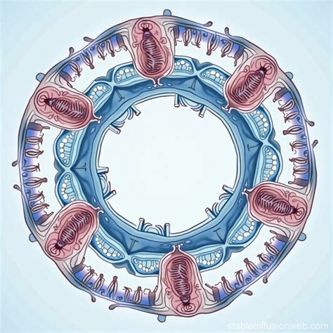Biomedical Cell Cycle Process | Stable Diffusion Online