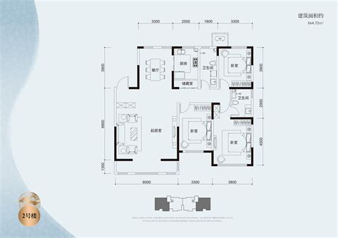 全屋刷大白，145平米简约三室两厅装修效果图-中国木业网