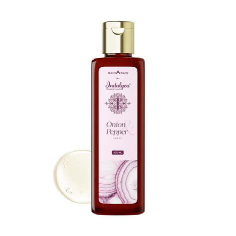 Onion & Pepper Hair Oil: Nourishes & Reduces Hairfall – Indulgeo Essentials