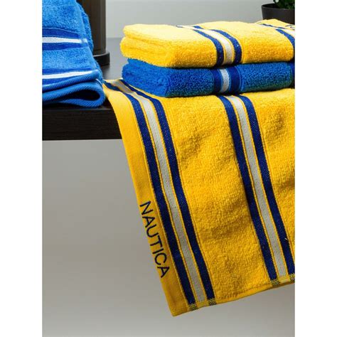 Buy Nautica Super Soft Zero Twist 100% Cotton Towel -4Pc Hand Towel ...