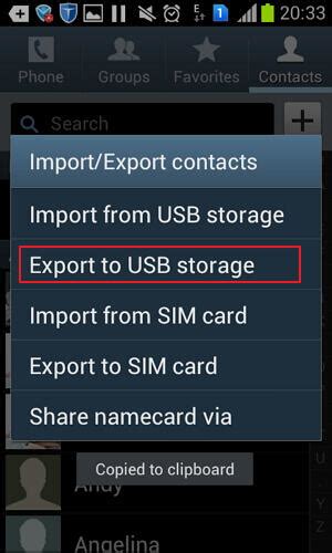 Backup Android Contacts to Computer 的图像结果