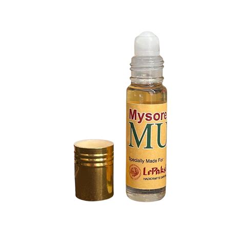 Mysore Musk Perfume (Attar) Musk Roll-on - 10 ml | Natural Musk ...