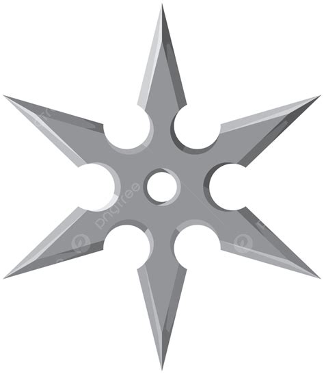 Ninja Shuriken Vector Hd Images, Ninja Star Shuriken, Six, Sport, Throw ...