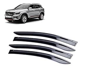 AutoMoto Unbreakable Injection Moulded Car Side Window Deflector, Door ...