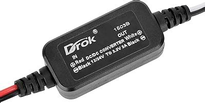 DROK 12v Power Supply, 8-32V to 3.3V 3A DC to DC India | Ubuy