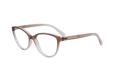 ARMANI EXCHANGE AX3053 Transparent Brown Cateye Eyeglasses – Ejones