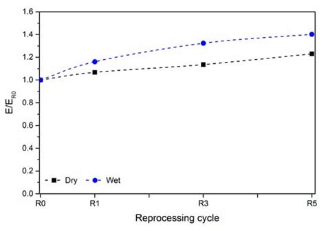 Recycling of a Biodegradable Polymer Blend