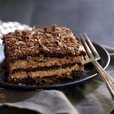 Decadent Double Chocolate Eclair Cake