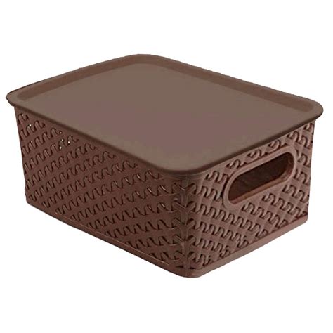 Kuber Industries Plastic Big Size Multipurpose Solitaire Storage Basket ...