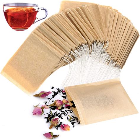 Amazon.com: Angooni 300PCS Disposable Tea Filter Bags with Drawstring ...