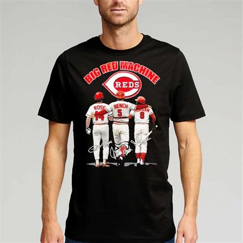 Official Big Red Machine Rose Bench Morgan Cincinnati Reds Shirt ...