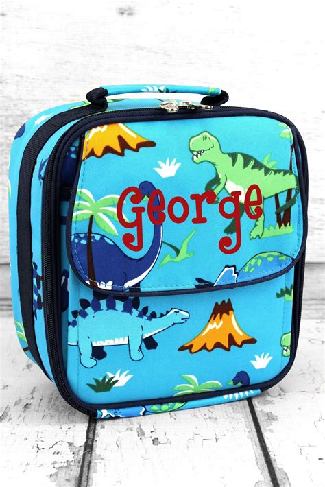 19 Colors Monogram Lunch Bag Box Back to School Kids Supplies | Etsy