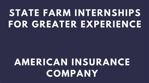 State Farm Internships 2026 Internship Opportunities - Internship Sphere