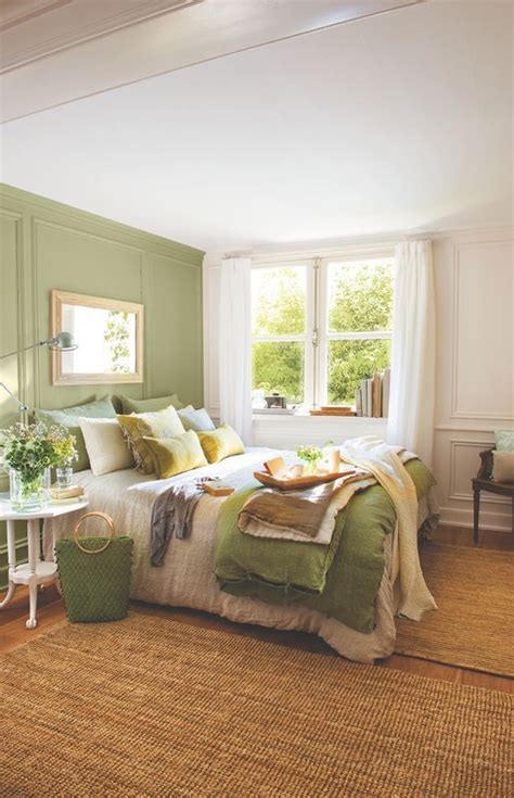 bedroom design ideas green walls