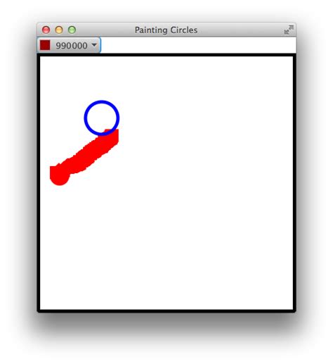 JavaFX Events 的图像结果