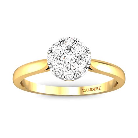 Candere By Kalyan Jewellers 14k (585) BIS Hallmark Yellow Gold Lucrecia ...