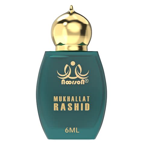 2 Pcs Attar Set – Mukhallat Rashid And Black Oud 6ml Each – Noorson