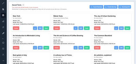 Text Management & Backup | Gorby's Saved Texts Feature