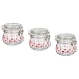 KORKEN Jar with lid, clear glass. Buy here - IKEA