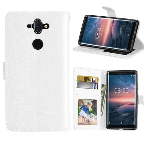Nokia 8 Sirocco Wallet Case, Smarit [ Folio Style ] Premium Nokia 8 ...