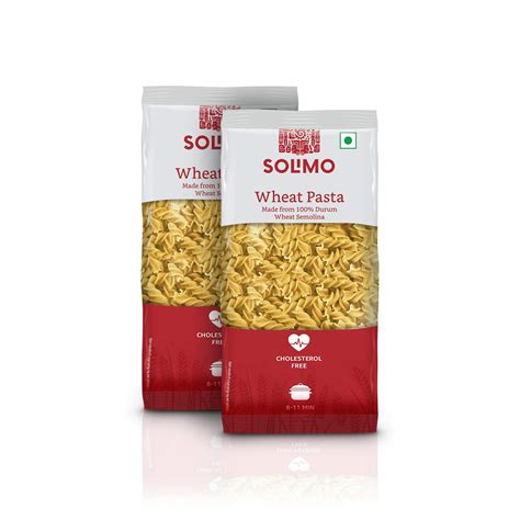 Amazon Brand - Solimo Durum Wheat Fusilli Pasta| 500 g Pack of 2 ...