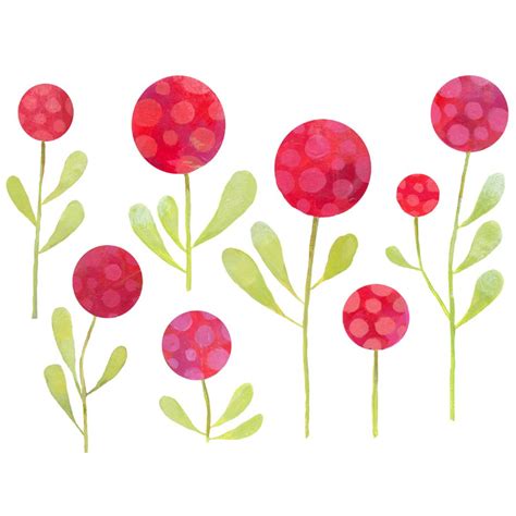 Wall sticker Blanz - Flowers in the Woods | wall-art.com