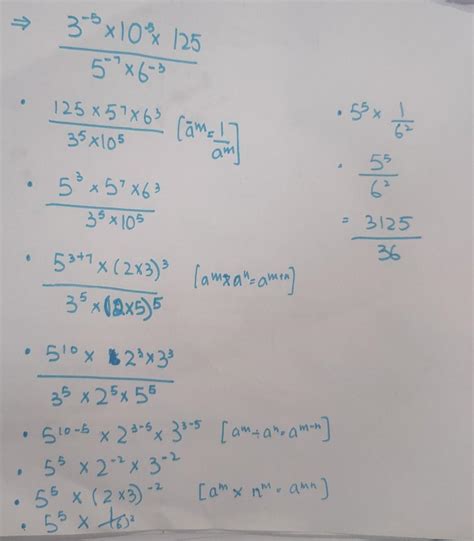 grade 8 exponents questions simplify - Brainly.in