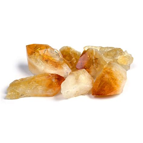 Reiki Crystal Products Natural Citrine Crystal Points Citrine Raw Rough ...