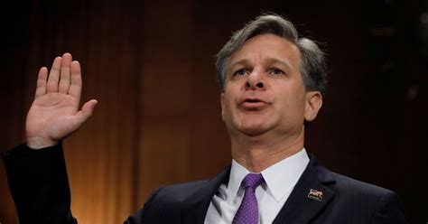 US Senate panel clears Christopher Wray’s nomination as sacked FBI ...