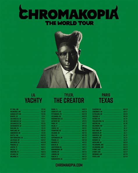 Tyler, the Creator's "CHROMAKOPIA Tour": How to Get Tickets