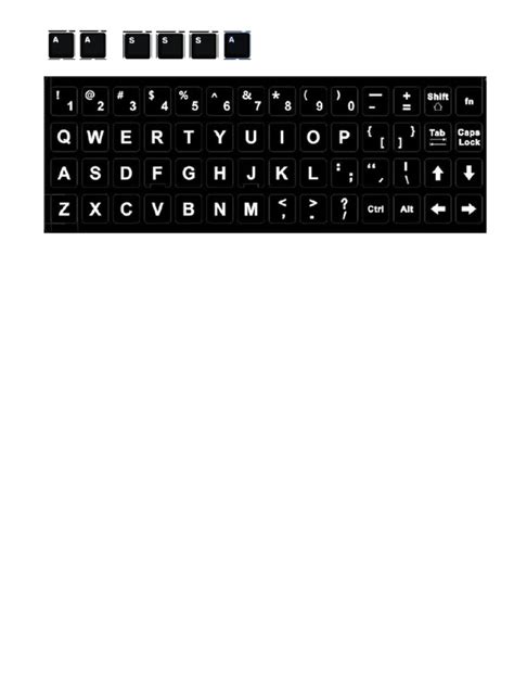 Computer Keyboard Template 的图像结果