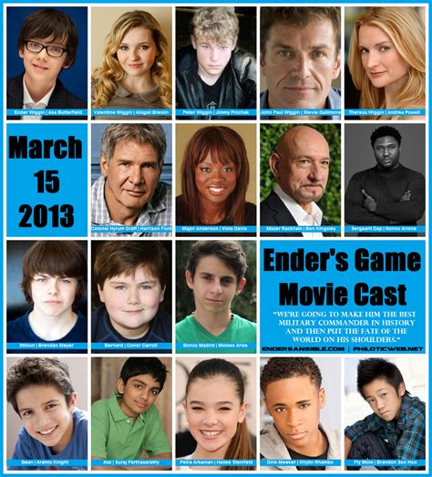 Art of Darian: Ender's Game Character Imaginations