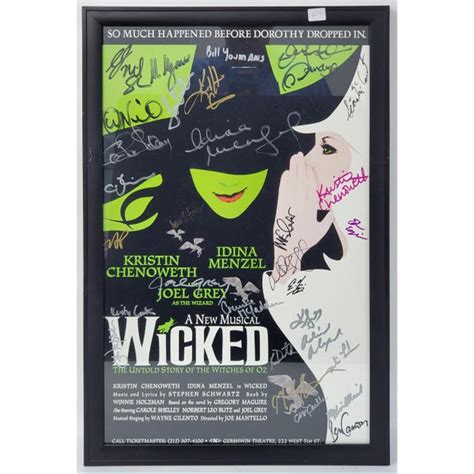 Wicked Broadway Posters