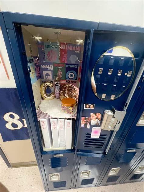 My locker!! in 2025 | School locker decorations, Middle school lockers ...