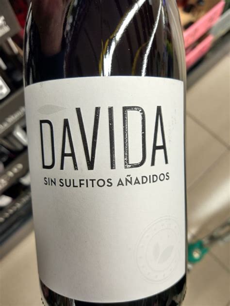 Botella de Davida Sin Sulfitos Añadidos D.O. Navarra Mercadona 750 ml