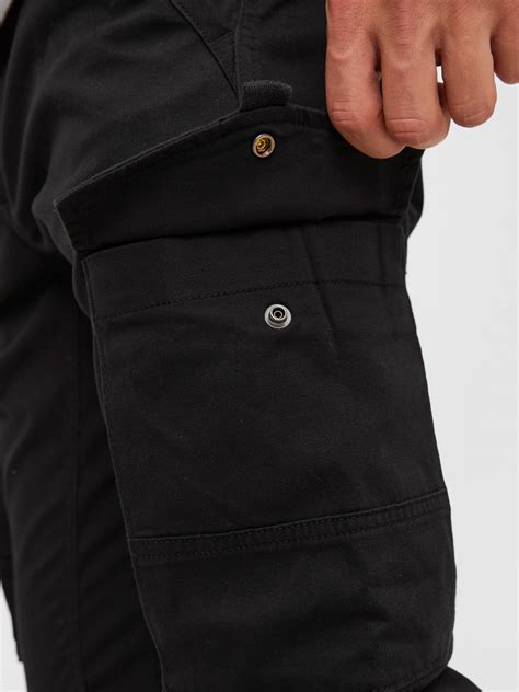 Slim Fit Cargo trousers | Black | Jack & Jones®