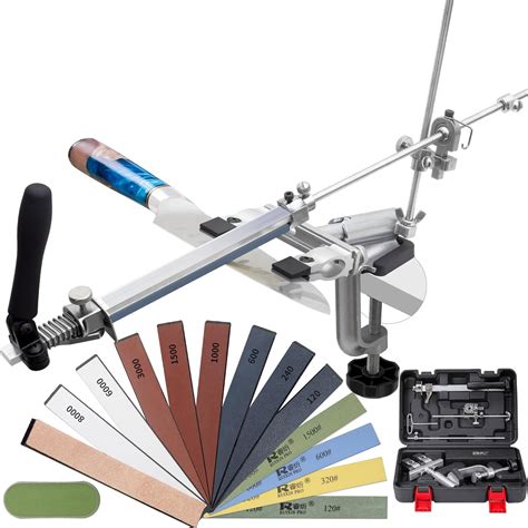 Amazon.com: CWOVRS Knife Sharpening Kit, RUIXIN PRO RX-009 Professional Knife Sharpener, 360 ...