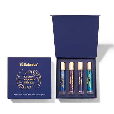 Buy St.Botanica Luxury Fragrance Gift Set | Unisex Perfume Set for Men ...