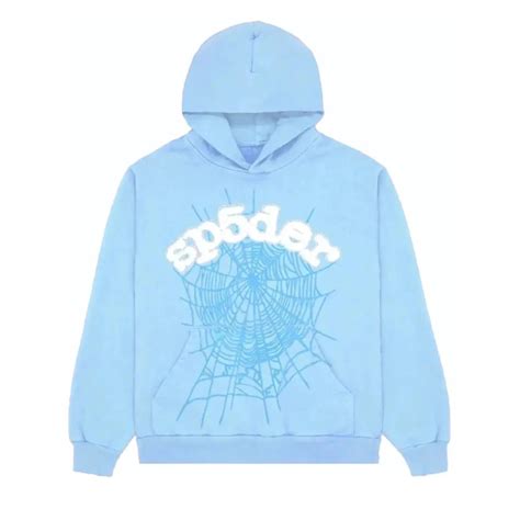 Sp5der Web Hoodie Sky Blue – MEEZY