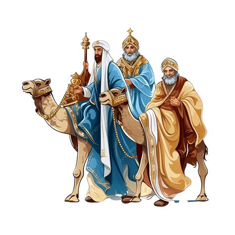 Wise Men In Camels, Wise, Men, Kings PNG Transparent Image and Clipart ...