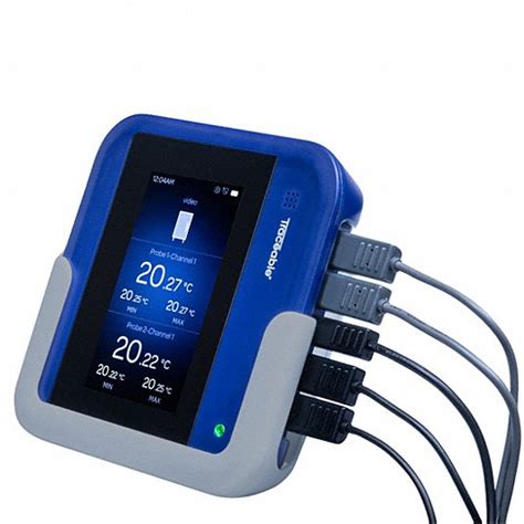 COLE-PARMER, -58°F to 140°F /-50°C to 60°C, ±0.25°C @ -40 to 60°C, ±0.5 ...
