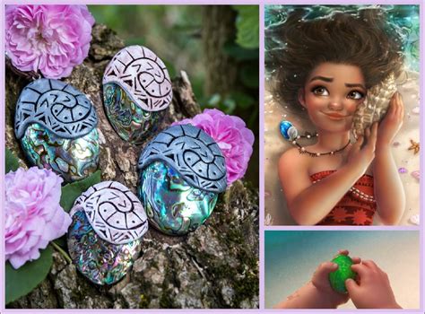 Heart of Te Fiti Necklace /moana Disney Necklace/ Cuore Di Te | Etsy
